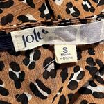 Jolt  women’s size small kimono leopard print 3/4 sleeves black brown Photo 5