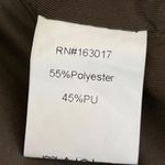 Princess Polly Tatum Brown Faux Leather Square Neck Cropped Corset Top Size 6 Photo 3