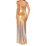 Show Me Your Mumu Size M Taylor Tube dress in Gold Ombre Photo 1