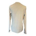 Athleta  Women’s Uptempo Ribbed Henley Long Sleeve. Green. Size Large. Photo 2