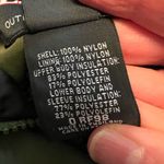 L.L.Bean Vintage Women’s Thinsulate Lined Hooded Jacket Green Black Medium 0 RF98 Photo 3