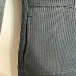 prAna Women’s‎  Gray Black Tobi Ribbed  Zip Front Knit Sweater Jacket Size Medium Photo 3