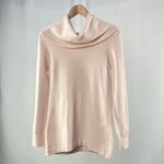 French Connection Cowl Neck Tunic Sweater in Blush Pink Size Large Photo 1
