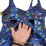 All In Motion  Navy Floral One Piece Swimsuit Photo 2