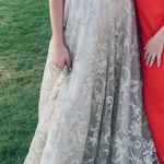 La Femme Gold Prom Dress Photo 1