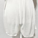 ASOS New Design Sleeveless V-Neck Tie Back Beach Romper Cover-Up White Size 4 Photo 7