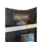 City Chic NWT Black Whirlpool Dress -Size XL (22) Photo 2