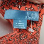 Anthropologie Frist BLush Dress floral midi size 10 Photo 11