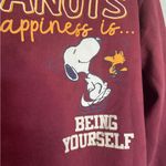 Peanuts Snoopy Social Club Coord Sweatsuit Red Photo 3