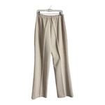 Vintage 1970s Bogart Of Texas Beige Houndstooth Wide Leg Pants Size 20 Tall Tan Photo 1