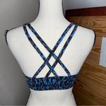 Lululemon Soul Cycle Energy Sports Bra Leopard Camo Blue Nile Multi 8 W2BKBS Photo 3