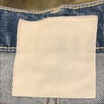 Women MOTHER Superior High Waisted Rider Skimp Jeans Wash Playing With Scissors Blue Size 28 Photo 7