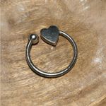Sterling Silver Vintage Mexico 925  Heart Keyring Photo 2