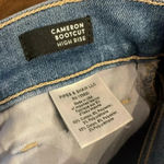 Veronica Beard  Cameron Raw Hem Bootcut Jeans Photo 6