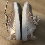 Adidas  Hoops 3.0 Low Metallic Pink Sneakers‎ Womens Shoes Size 6.5 Photo 7
