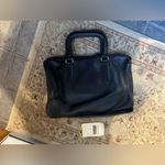 Coach Briefcase Bag Unisex Vintage Black Leather - RARE & VALUABLE! Photo 6