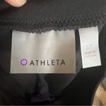 Athleta Womens Black Metro Skirt Skort Size Small Tall Zip Pockets Tennis Golf Photo 4