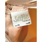 Selfie Leslie Rose Gold sequin Minidress Formal Homecoming Juniors Medium Photo 3