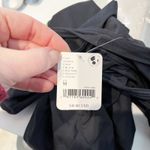 Free People  Movement Ruched Front Gathered Running Tank Top Black Medium Photo 2