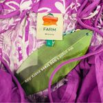 Farm Rio Lilac Sweet Garden Sleeveless Maxi Dress, Sweet Garden Lilac NWT Photo 7