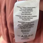 Loft Women's Size 12 Pink Faux Suede Tie Front Mini Skirt Casual layering Photo 4