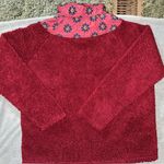 Vera Bradley Red Sherpa Jacket with Floral Pattern Photo 8