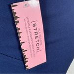 New York & Company High Waist Stretch Pencil Midi Skirt Navy Blue 0 Photo 5