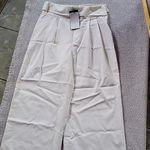 ZARA   Women’s Wide Leg Pants Cream  size S Photo 2