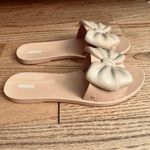 Melissa Babe Bow Slide Coquette Jelly Beige Sandals Women’s Size 8 Photo 9
