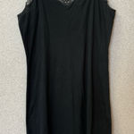 Hanro of Switzerland women size Small Black Lace Slip‎ Up Dress nightgown black Photo 0