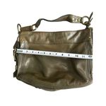 Coach Patent Leather Taupe Shoulder Buckle Bag Photo 10