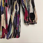 Ella Moss  Stained Glass 3/4 Sleeve Top Graphic Art Print Size Medium Photo 4