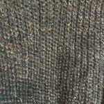 carole little Knitwear 1990s Y2K Cropped Length Metallic Dark Brown Sweater XL Photo 13