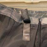 Liz Claiborne Night Silver Onyx black Taffeta Formal Maxi Skirt special event Photo 4