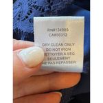 For Love & Lemons  Shirt Women XS Blue Long Sleeve Midnight Lace‎ Crop Top Sexy Photo 10