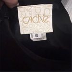 Nicole Bakti for Cache Vintage Black Lace Maxi Dress Women's Size S Formal Long Photo 12