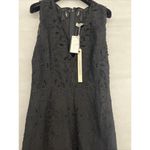 NWT Jonathan Simkhai Scallop Edge Embroidered Jumpsuit Black Embroidered SZ 4 Photo 7