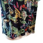 Philosophy Short-Sleeve Jungle Theme Shirt with Cheetahs | Size XS | EUC Photo 6