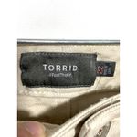 Torrid Denim Jean Shorts Sz 22 Exposed Button Fly Raw Hem High Rise Vacation NWT Photo 3