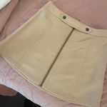 Jack by BB Dakota Front Zip Suede Skirt Photo 3