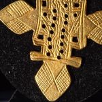 KJL Kenneth Jay Lane Signature Coptic Cross Gold Photo 5