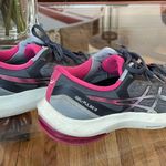 ASICS  Size 7.5 GEL-Pulse 13 Gray / Pink / White Running Shoes Photo 1