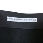 & Other Stories & Other Stories Black Knit Pencil Skirt Slit Hem Minimalist Office Chic 2 Photo 1