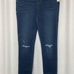 Old Navy Distressed Blue Denim Rockstar Jeggings Size 6 Tall 🆕 Photo 10
