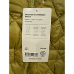 Athleta Whisper Featherless Puffer Parka Size 3X Beige Gold Quilted Coat Jacket Photo 1