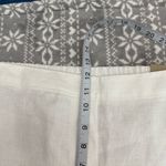 NWT Linen Wide-Leg Pants In White Size 16 Chico's Size 3 Photo 10