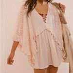 Free People NWOT Women's Natural As You Are Romper Oversized Photo 2