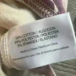 Wildfox Purple and White Tie Dye Crew Neck Sweatshirt with Stars Size S Photo 4