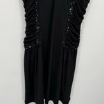 Wishes Wishes *Fair Reworked* Y2k Black Sequin Formal Dress Size Medium Photo 2