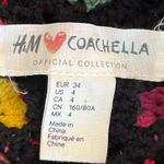 H&M crochet mini dress multicolor square boho festival coverup hippie swimwear Photo 6